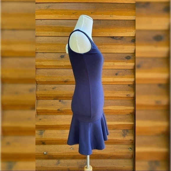 Foreign Exchange fitted ruffle bottom bodycon tank dress size small - Picture 8 of 14